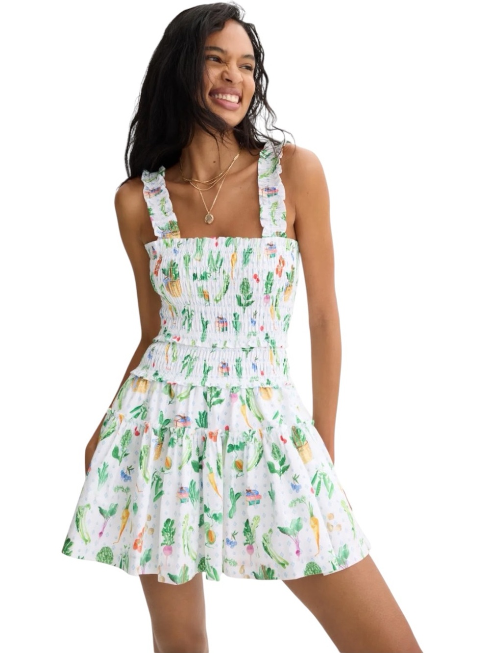NEW Hill House Mini Azalea nap dress. Farmers Market. S. NWT - Picture 2 of 7